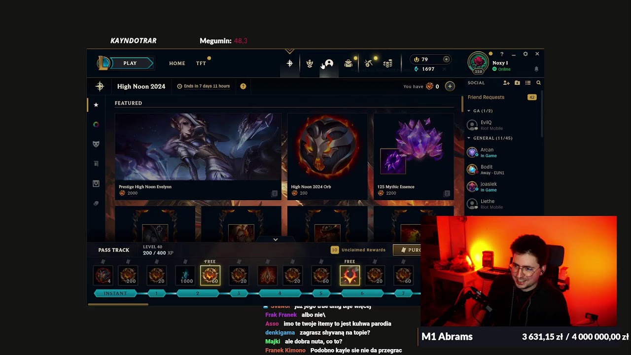 SoloQ EuW | Si&oacute;dmy najlepszy Darius na świecie i TOP1 Swain 😏