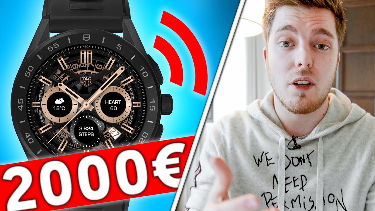 UNE MONTRE CONNECTÉE À 2000€ - Ça change quoi ?! : TAG Heuer Connected