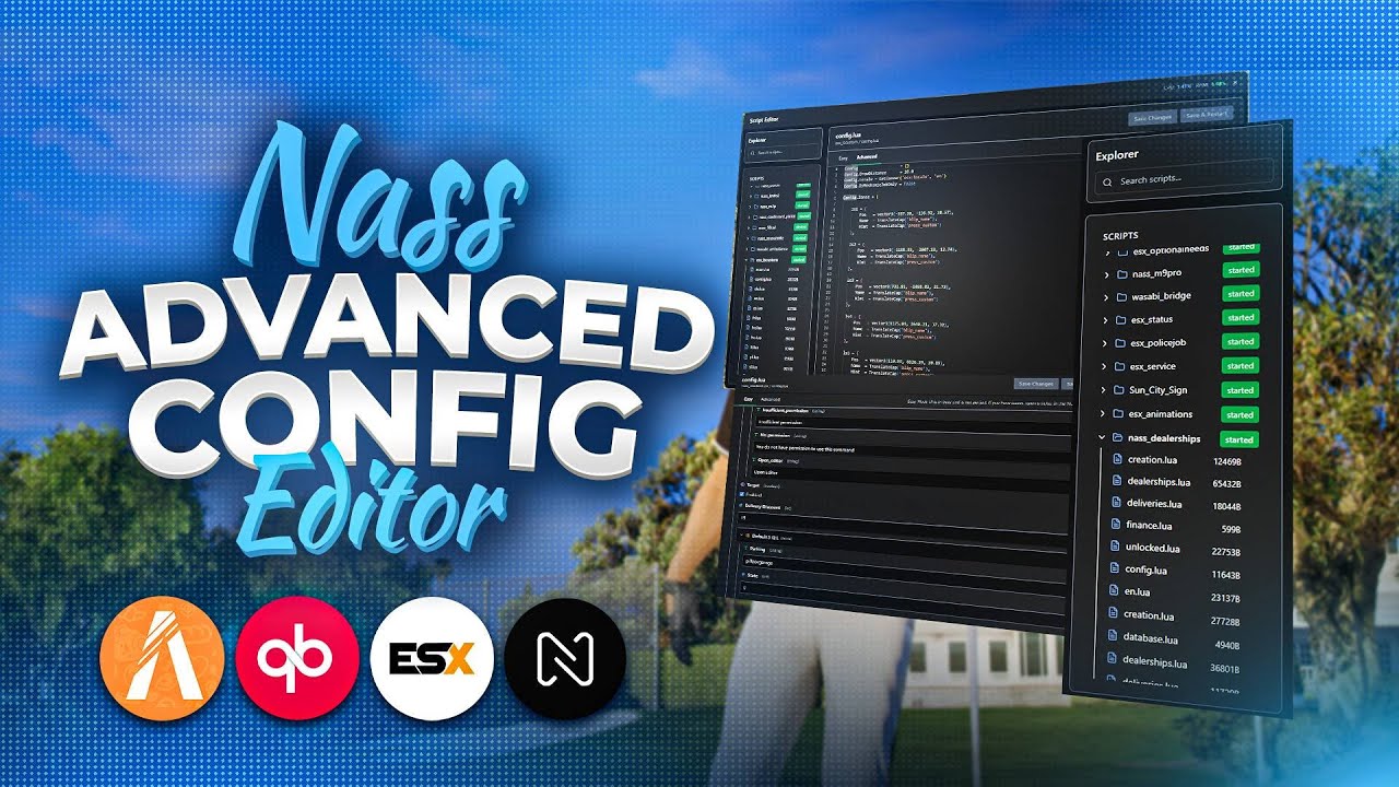 Nass Advanced Config Editor