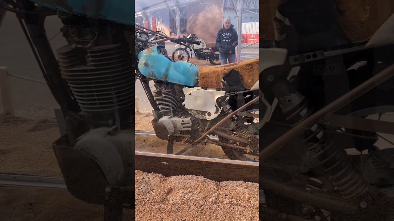 Moto Thierry Sabine Dakar 1977