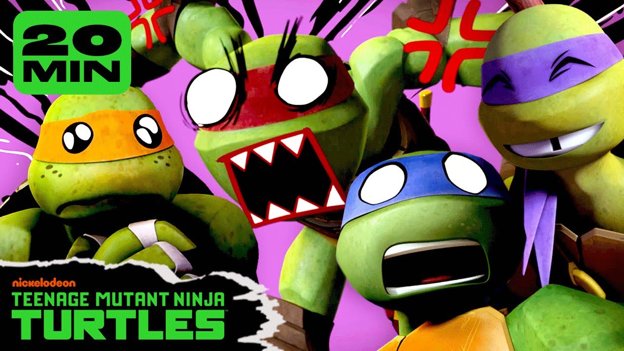 22 Minutes of the Teenage Mutant Ninja Turtles Going FULL Anime! | TMNT