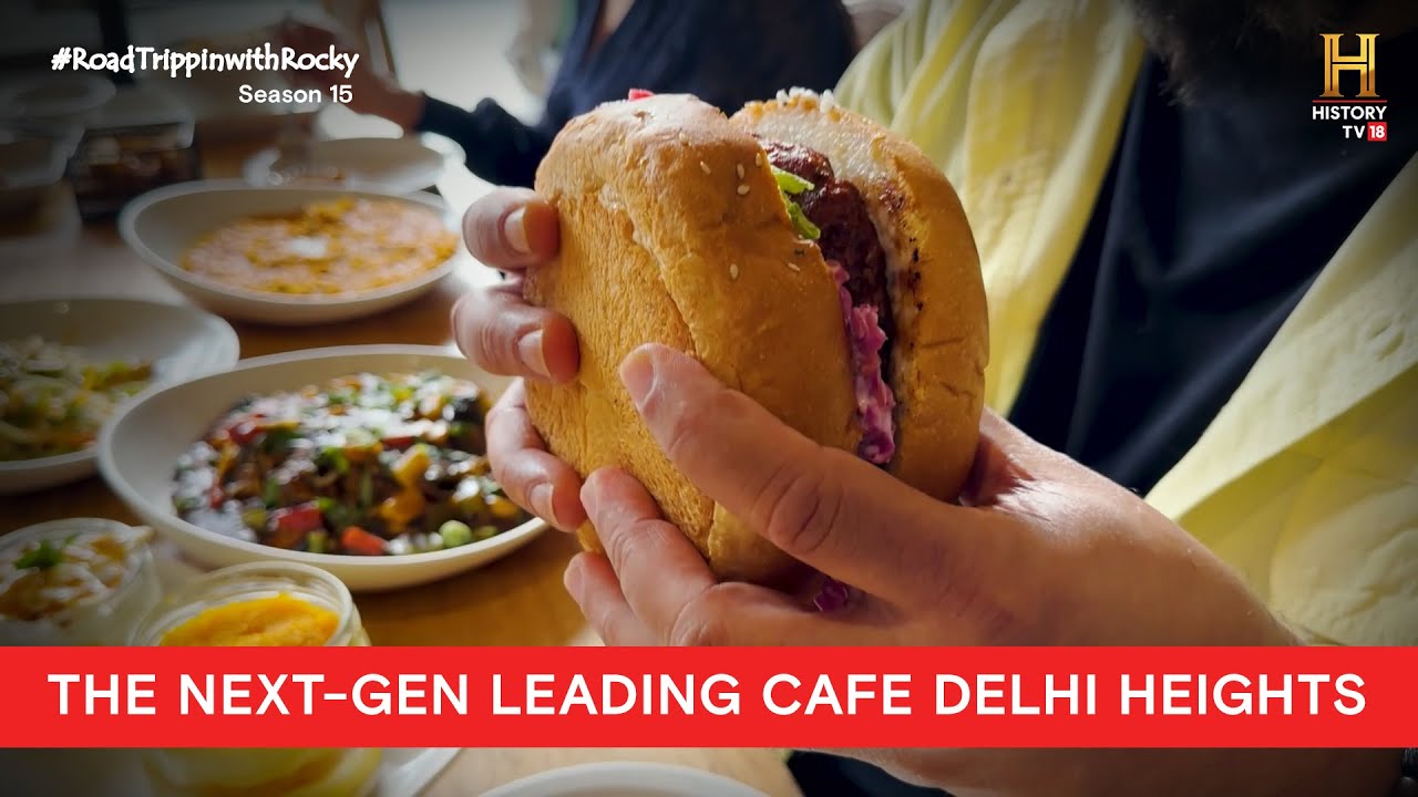 Rocky visits Cafe Delhi Heights, Sector 12 ,Faridabad | #RoadTrippinwithRocky S15 | D02V02