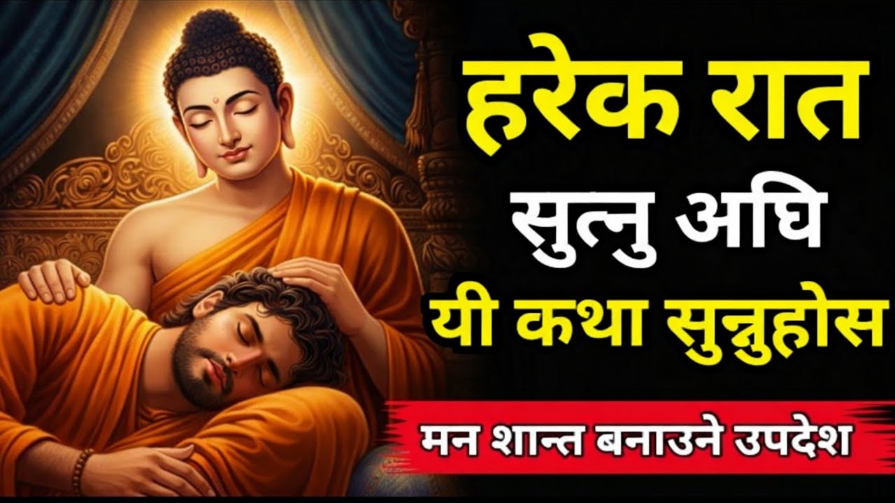 सुत्न गाह्रो छ? यो कथा सुन्नुहोस् | तुरुन्तै निद्रा आउने कथा | Sleep Instantly | Buddha Teaching