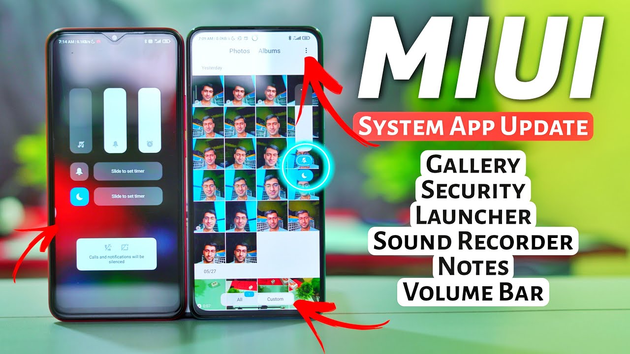 MIUI⚡Big System App Update | Gallery, Volume Bar, Security, Notes and more |Enable Advanced Features