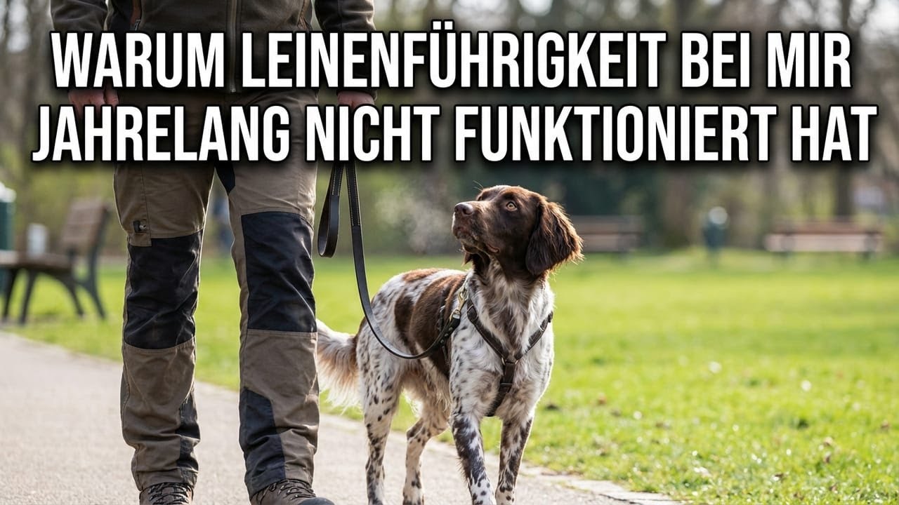 Warum Leinenführigkeit bei mir jahrelang nicht funktioniert hat