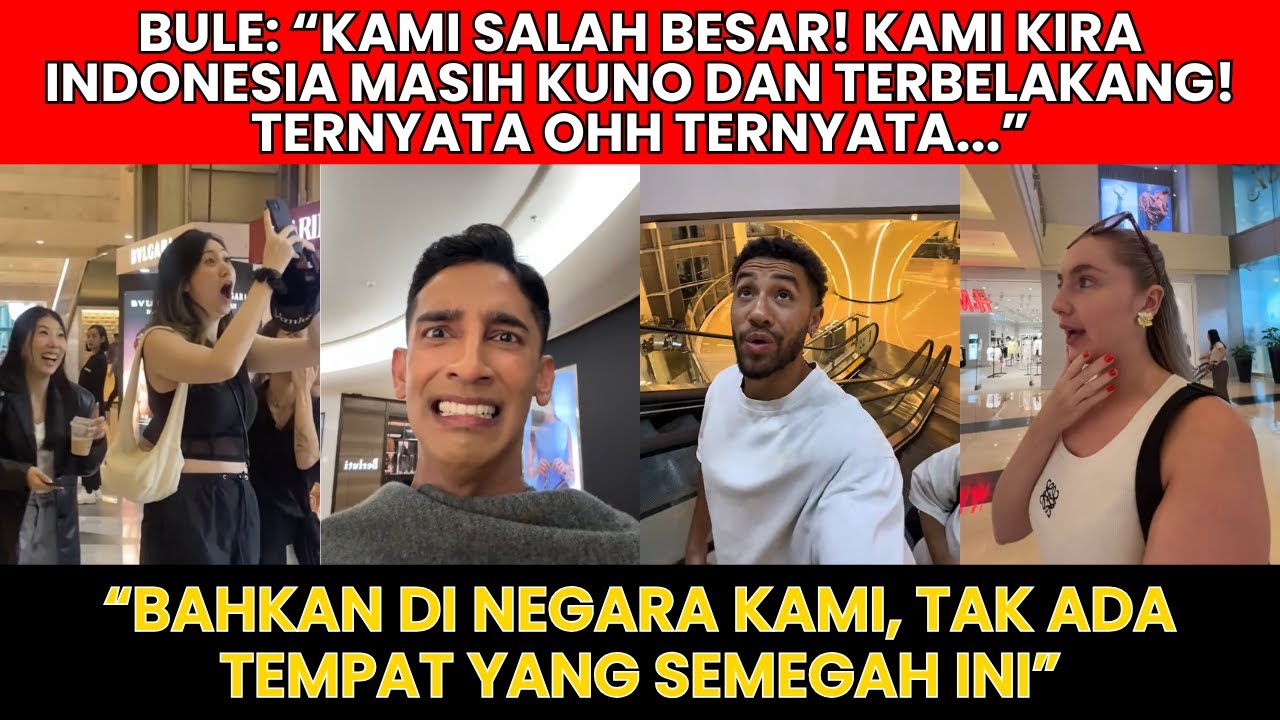 Speechless! Bule Gak Nyangka Indonesia Punya Tempat Semegah Ini