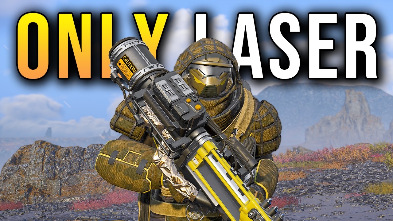 Helldivers 2 | Holding Down The Flag With 'FULL LASER' Loadout!?!? - Max Difficulty Solo