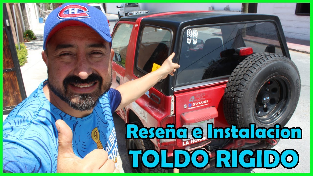 Restauración de la hormiga EP8 - Reseña, Modificación e Instalación  de TOLDO RIGIDO
