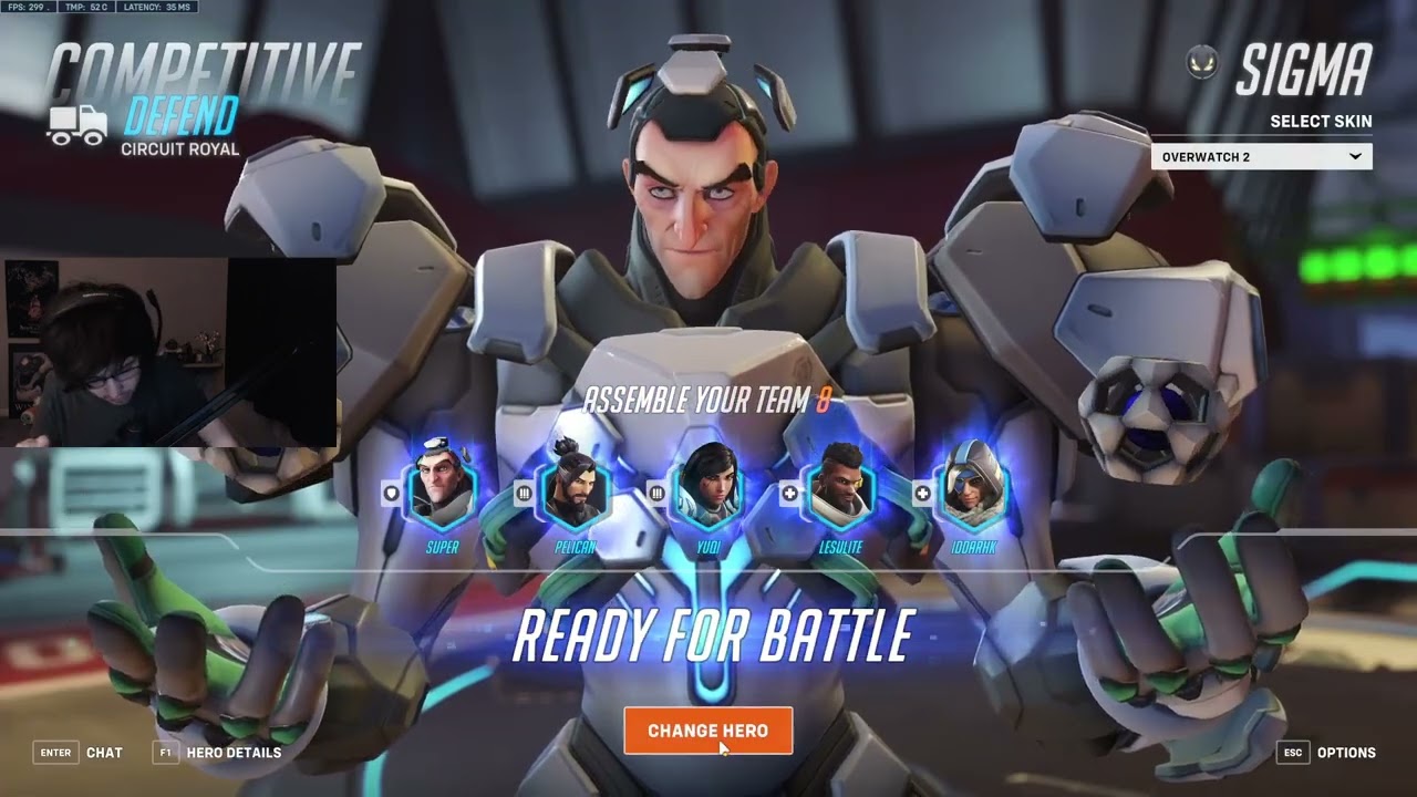 20K DMG! SUPER SIGMA OVERWATCH 2 GAMEPLAY SEASON 10 TOP 500