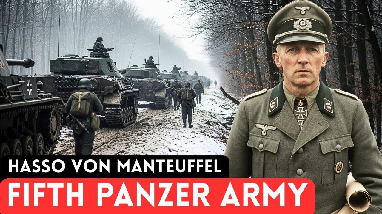 Fall Asleep To | Complete History of Manteuffel’s Fifth Panzer Army | WW2 Relaxing War Documentary