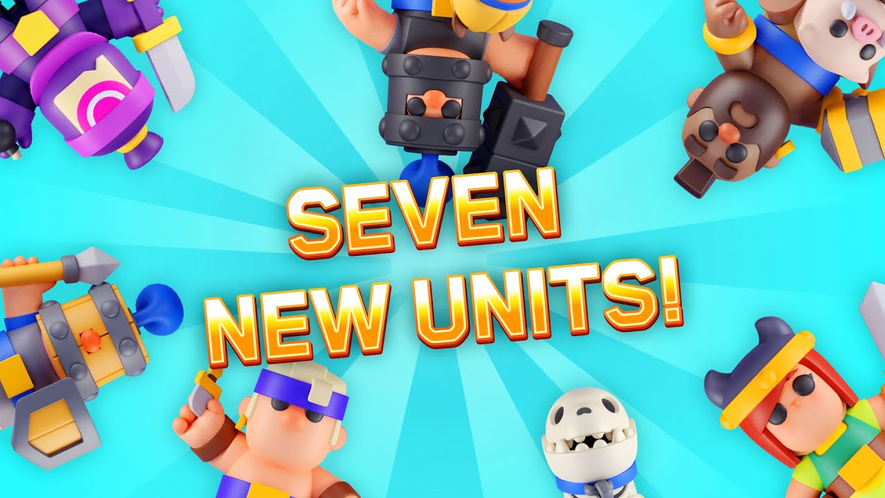 SEVEN NEW UNITS?! - MEGA MINUTE Part 1/3 featuring our Super Creators!