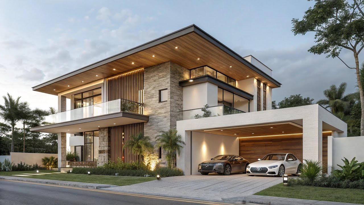 Inside a Stunning Modern Luxury House | Elegant Interior & Exterior Tour