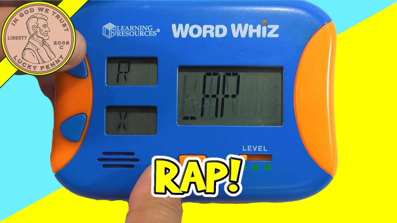 Zasoby edukacyjne Word Whiz Elektroniczna przenośna gra do nauki pisowni LER 4965