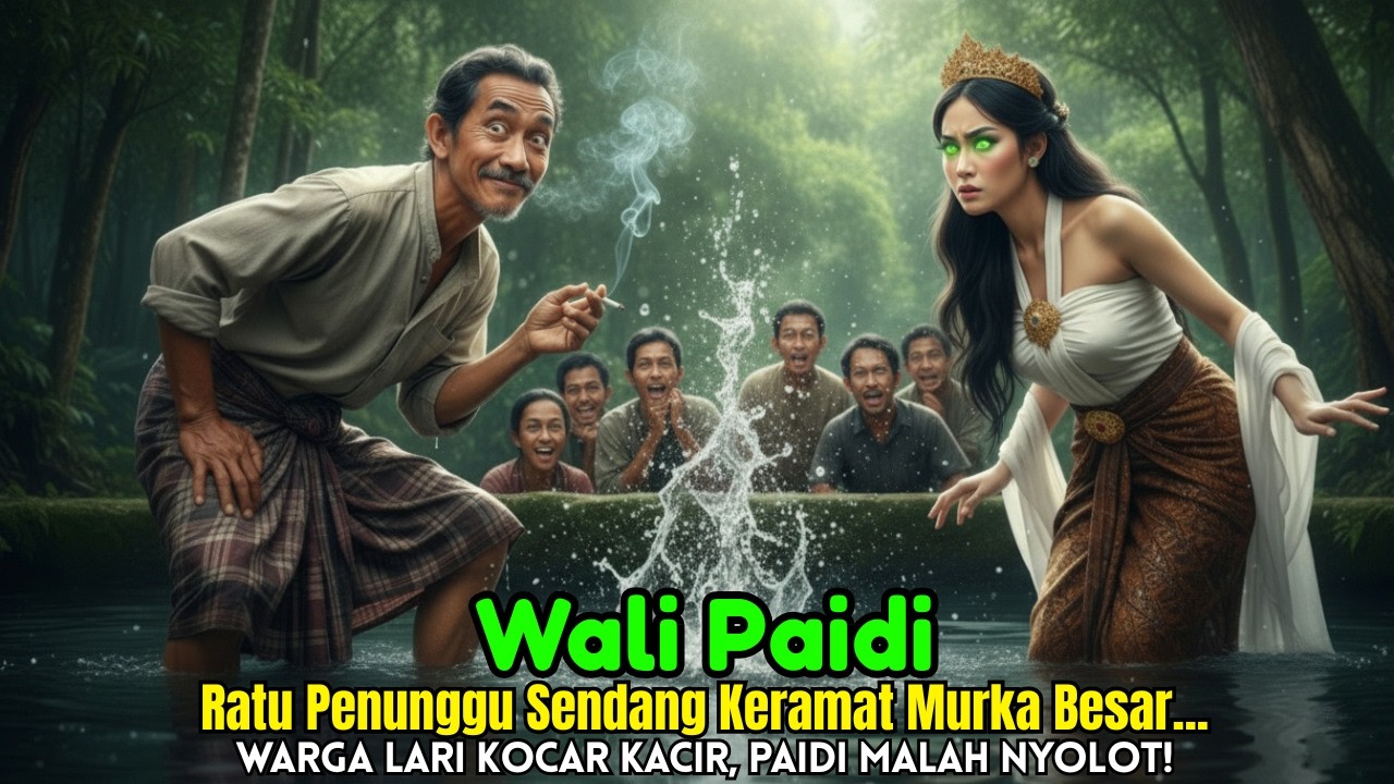 Ratu Penunggu Sendang Keramat Murka Besar, Warga Lari Kocar Kacir, Paidi Justru Menegur Sang Ratu!