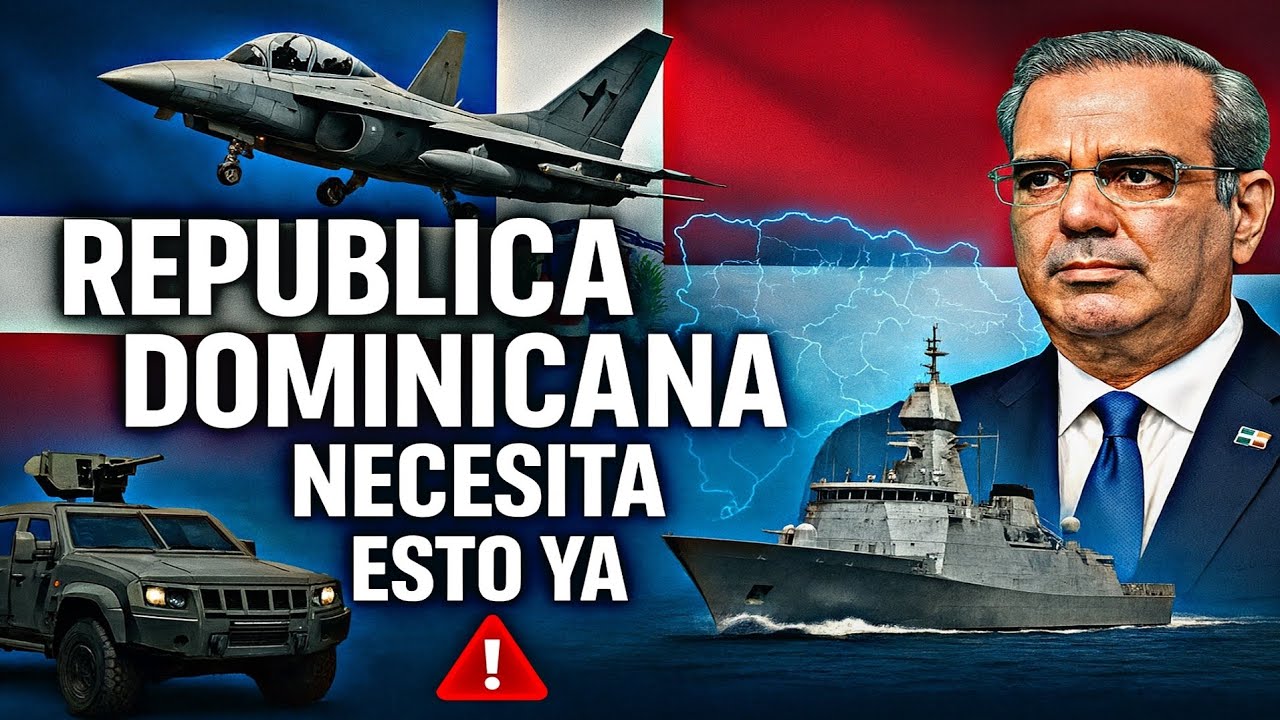 Este es el EQUIPO MILITAR que REPUBLICA DOMINICANA necesita COMPRAR en 2026 MODERNIZAR su EJÉRCITO!