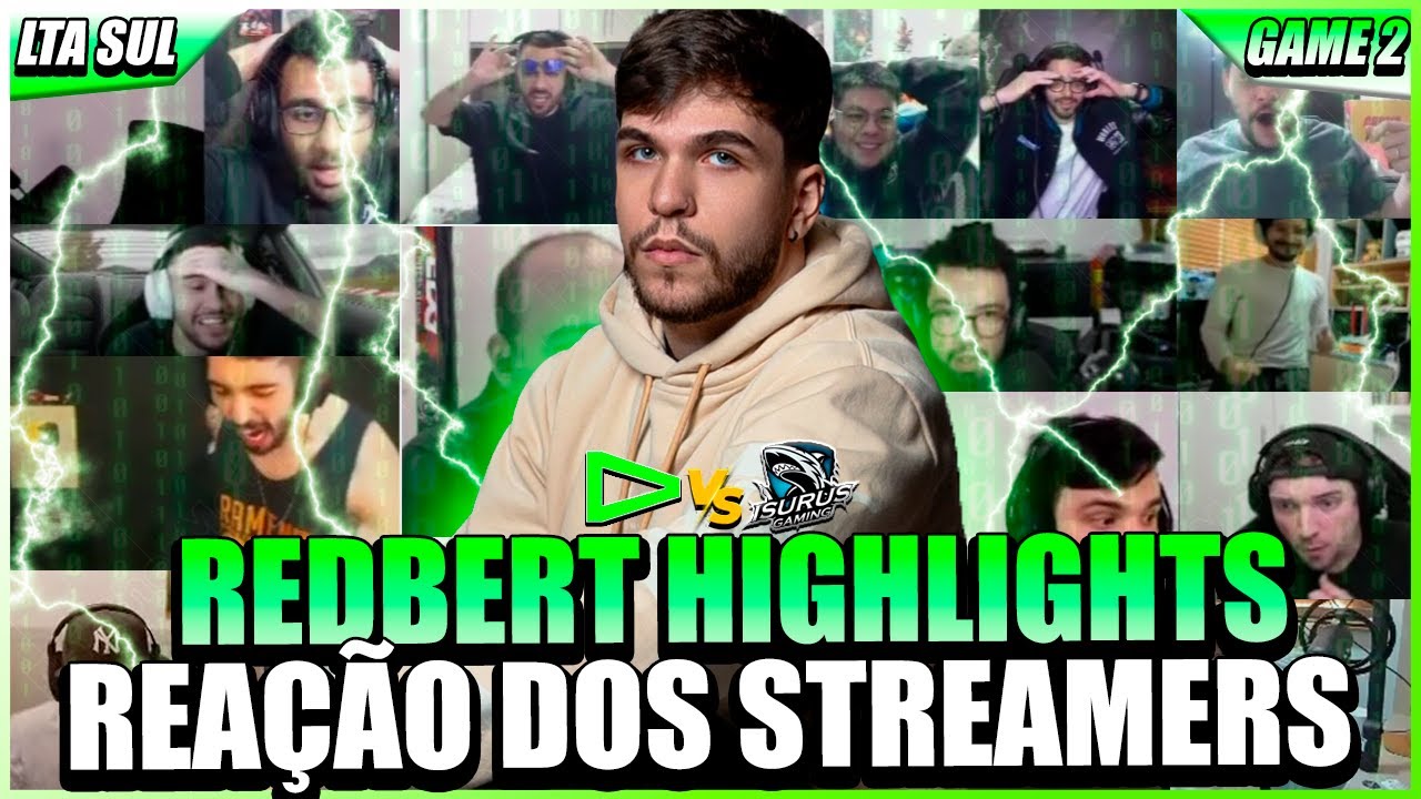 STRAMERS REAGEM ao DIA QUE O REDBERT CARREGOU A LOUD DE PYKE CONTRA A ISURUS na LTA SUL