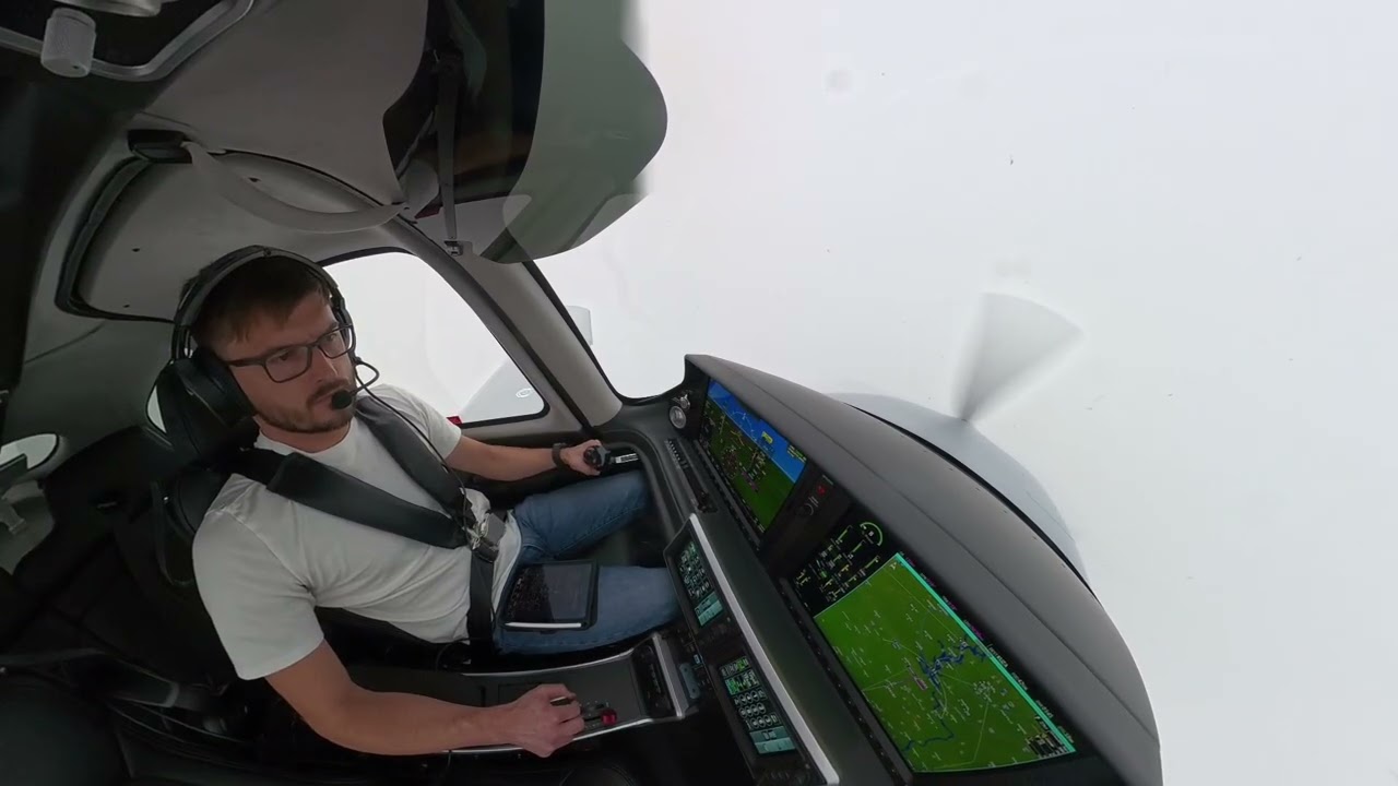 Flying the G7 Cirrus Down to Mins in Rock Hill, SC!