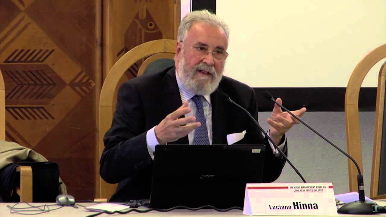 (I incontro) LUCIANO HINNA - Un nuovo management pubblico come leva per lo sviluppo