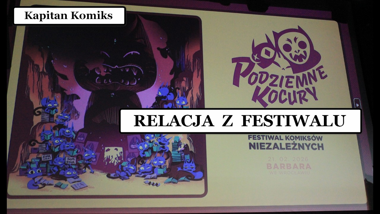 PODZIEMNE KOCURY 2026 - FESTIWAL KOMIKSÓW NIEZALEŻNYCH (WERSJA 2.0)