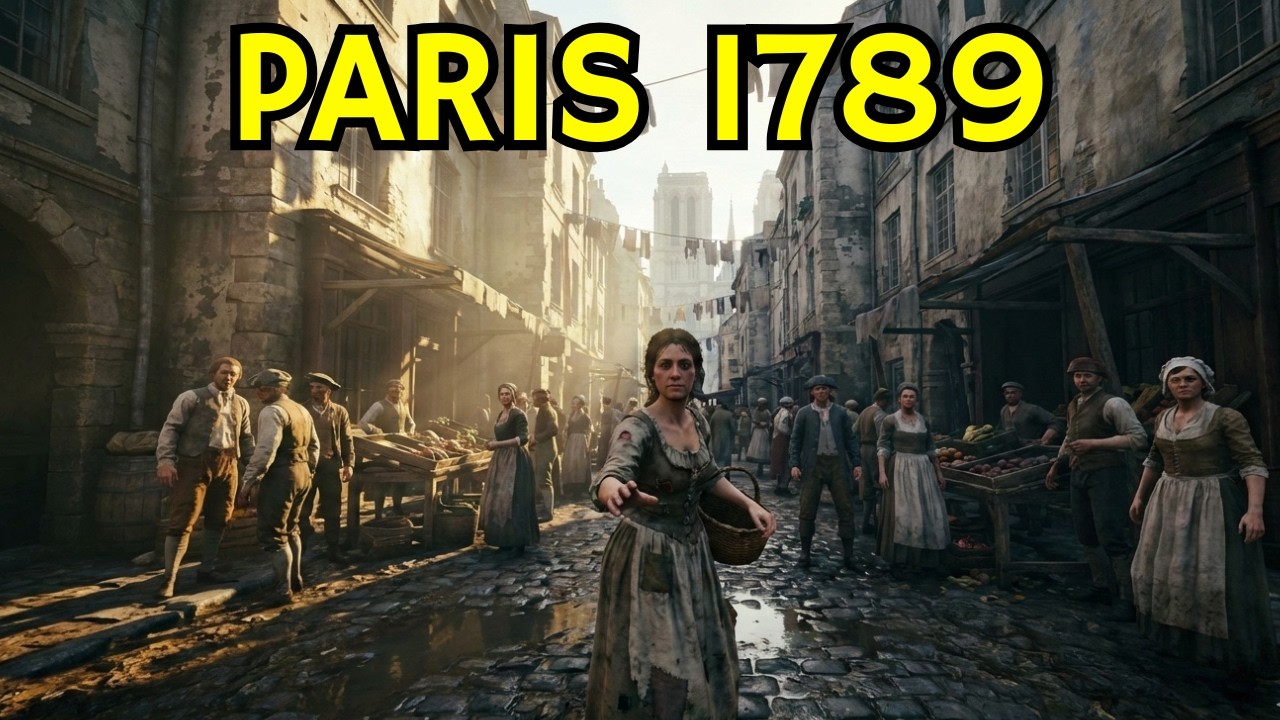 PARIS in 1789: This Is What Tourists NEVER See (AI Reconstruction)