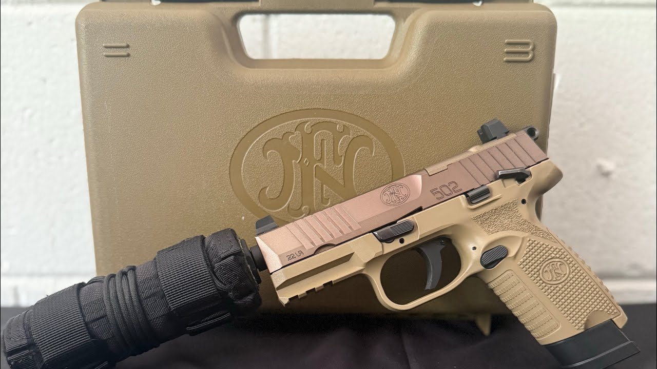 FN 502 Tactical – Best .22LR Pistol Ever? (Unboxing + Range Test)