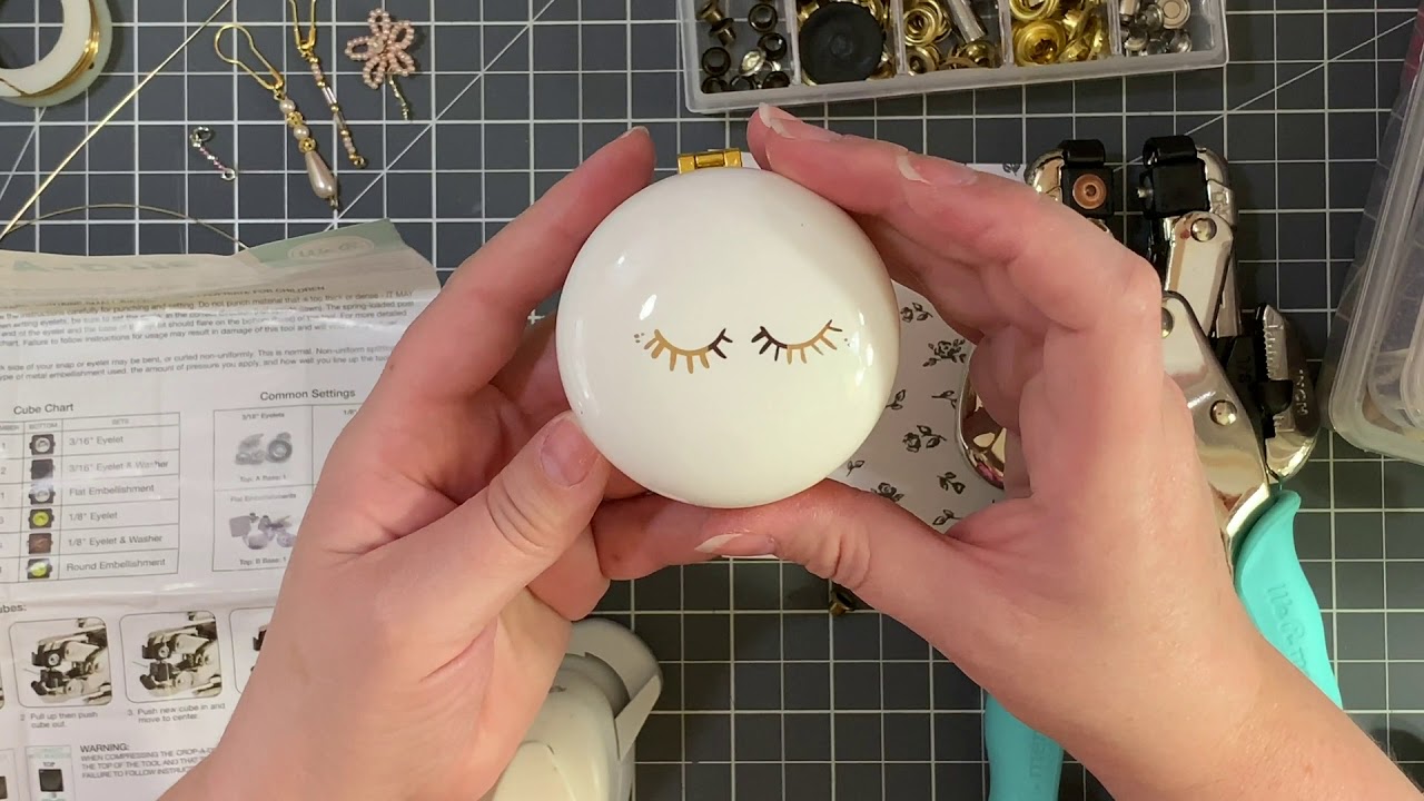 Crop-A-Dile Tips & Tricks and Bead Dangle Tutorial (for Dee Dee)