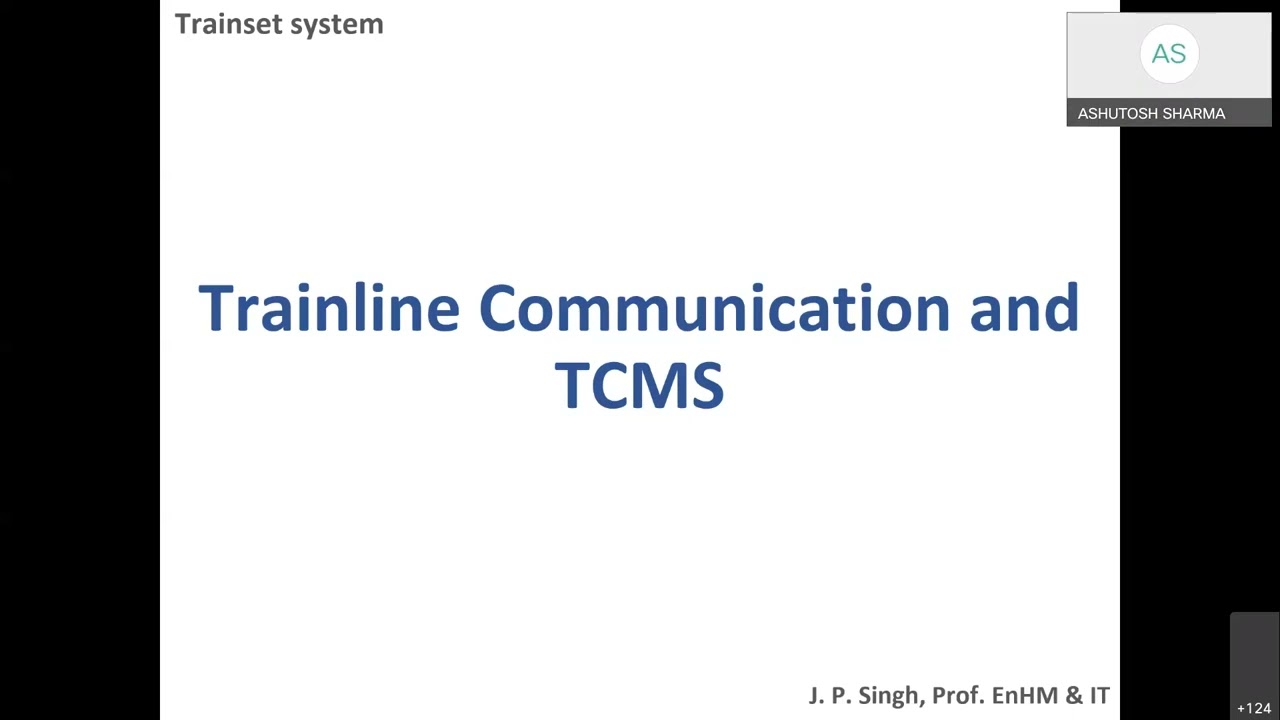 TCMS & Train line communication in Trainset