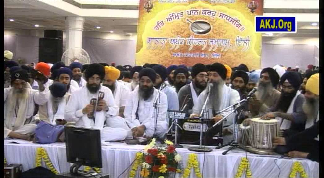 028 Delhi Samagam 12Oct2013 Rainsabai   Bhai Harpreet Singh Jee Toronto)