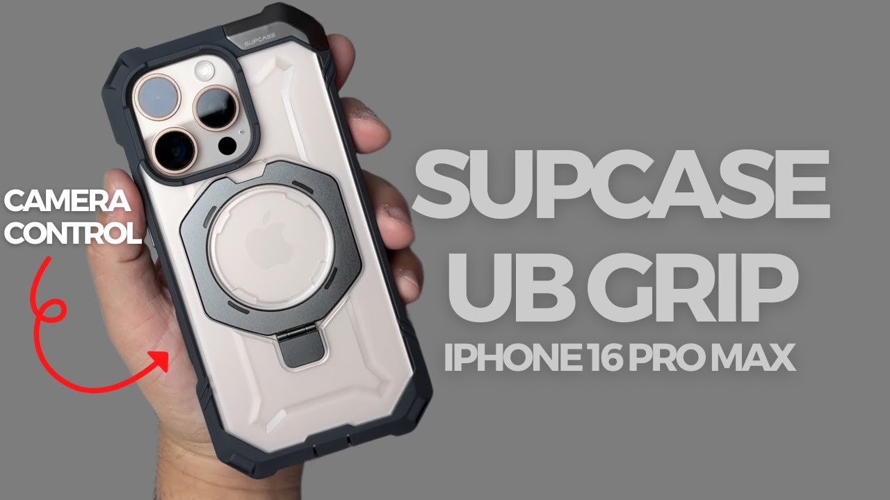 Review | Funda UB Grip de Supcase para iPhone 16 Pro: Protección y Camera Control
