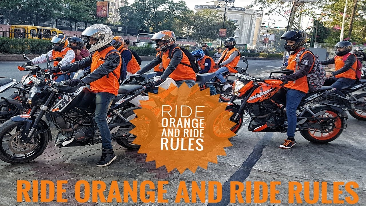 Ride Rules | ktm orange riders day | ktm 125