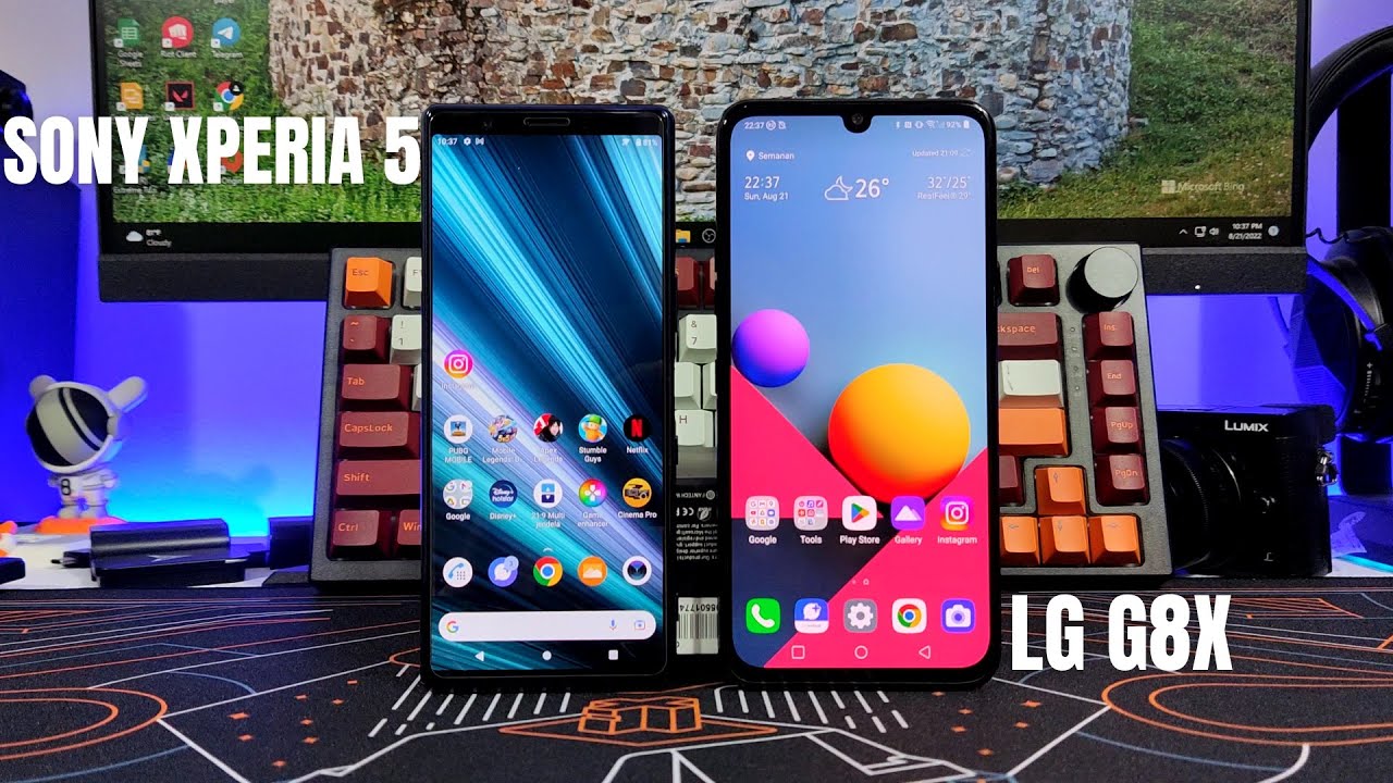 JANGAN KAGET DENGAN HASILNYA!! FULL COMPARISON SONY XPERIA 5 VS LG G8X DI TAHUN 2022