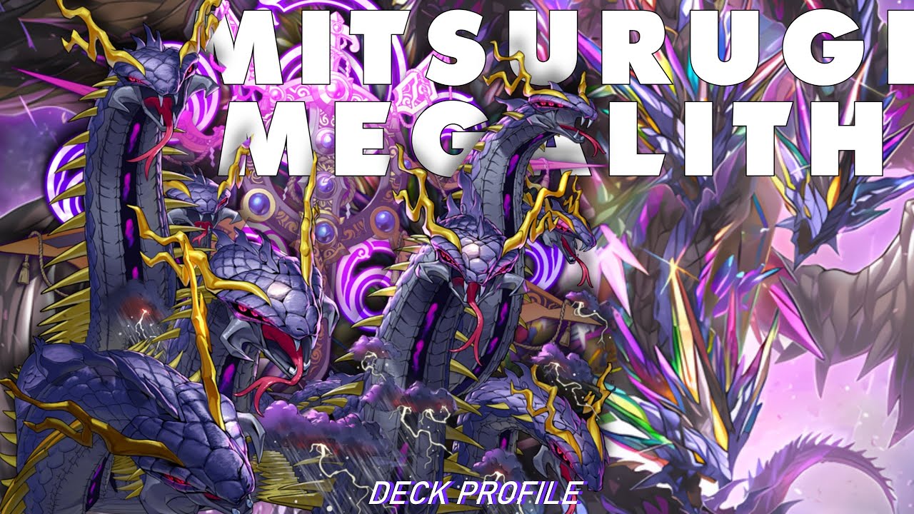 Описание колоды Mitsurugi Megalith из 60 карт