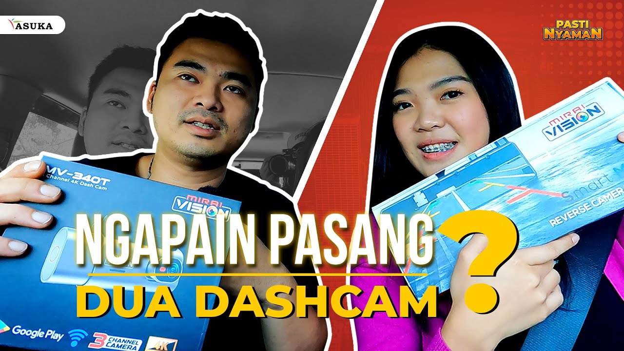 Pasang Dua Dashcam Canggih dari Mirai di Mobil Innova? | Asuka x Media Audio Indonesia