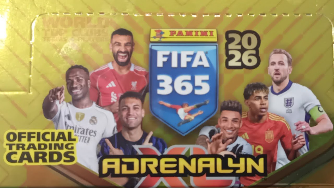 Wow !!! Znów petarda !!! Full box Panini Fifa 365 2026 - part two
