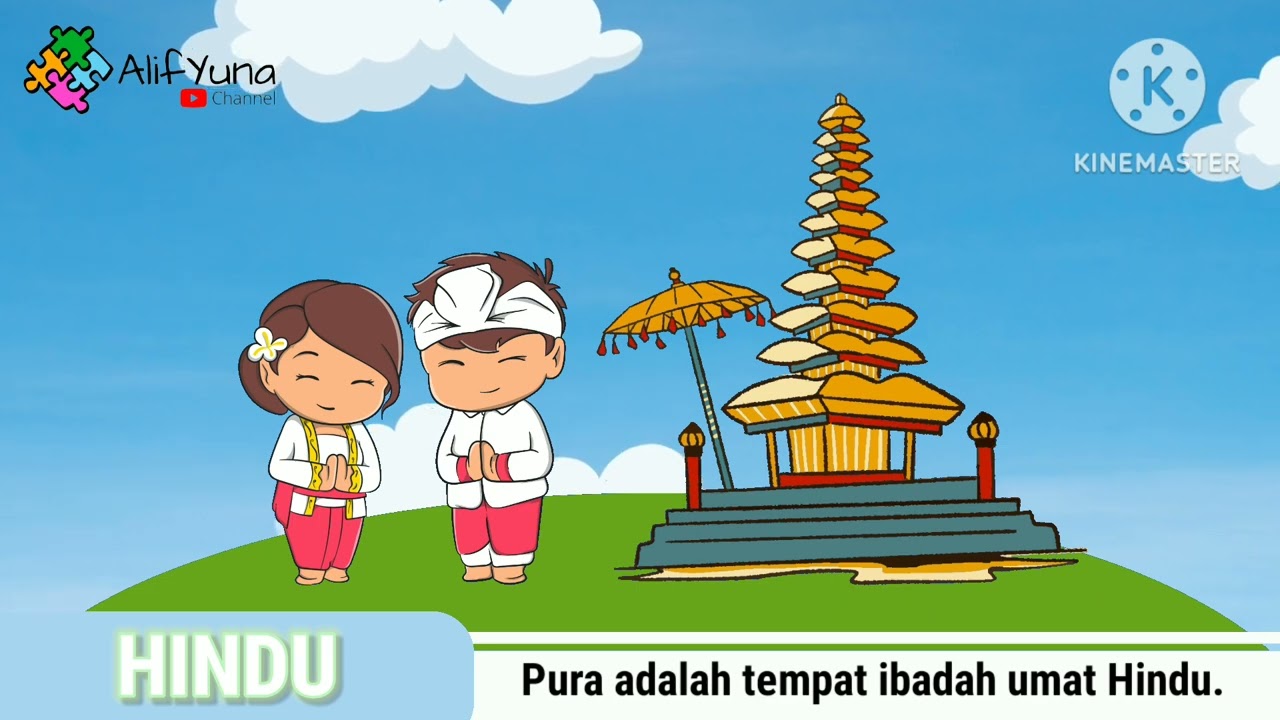 BELAJAR MENGENAL 6 AGAMA DI INDONESIA | BALITA, PAUD & TK