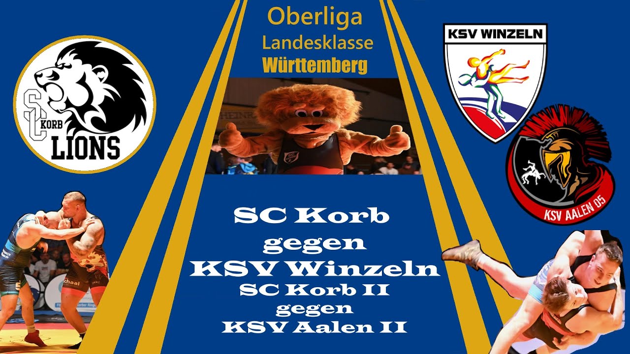 2025-12-20 Württemberg Erima Oberliga, Landesklasse, SC Korb I+II vs KSV Winzeln und KSV Aalen II