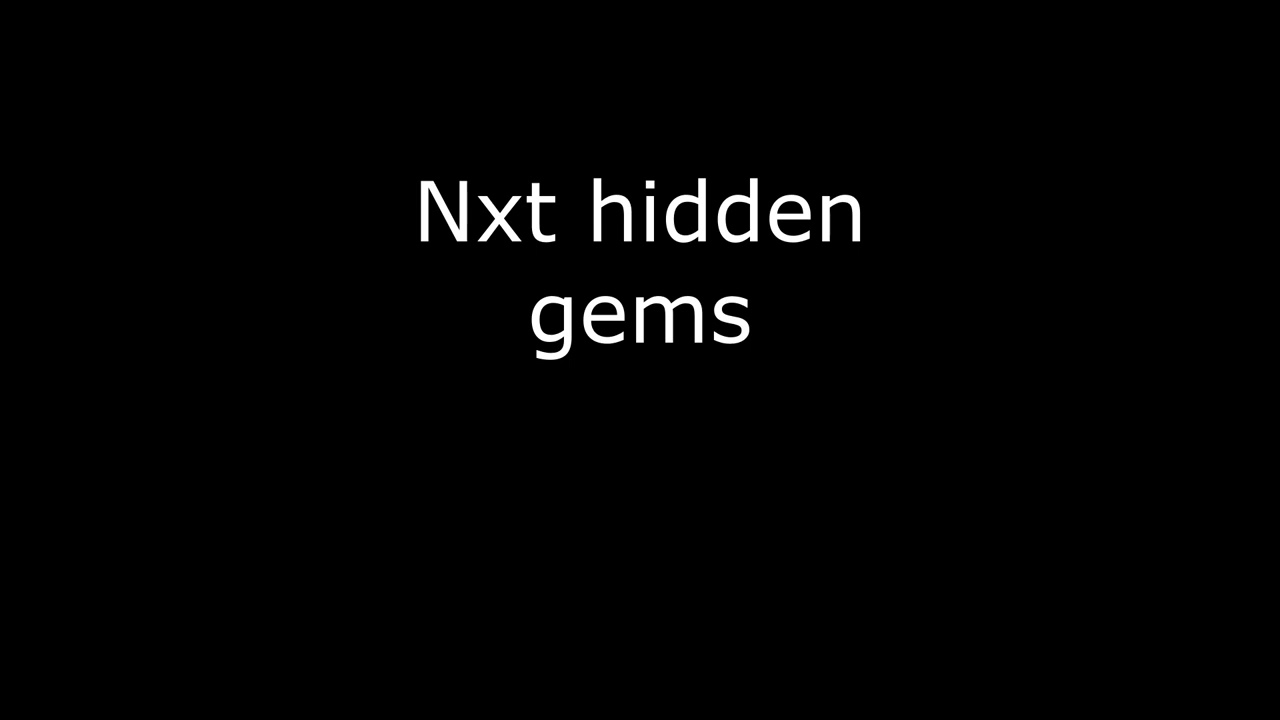 Nxt hidden gems impzonepod