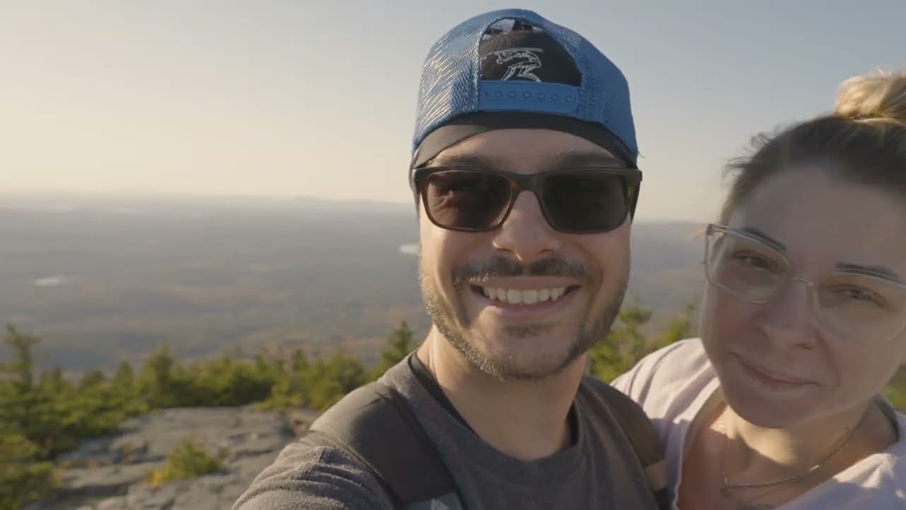 Sunset Fall Hike at Mt. #Kearsarge - Winslow Trail & Barlow Trail - Warner, NH