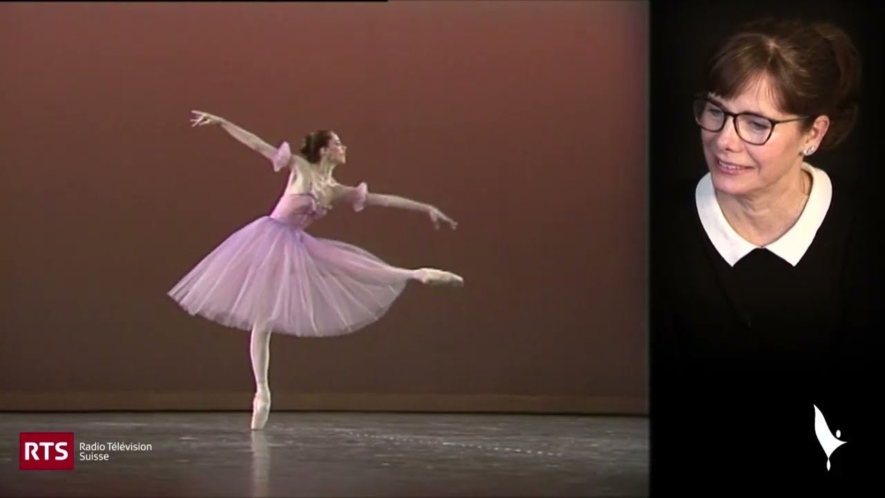 Darcey Bussell reacts to her Prix de Lausanne performance