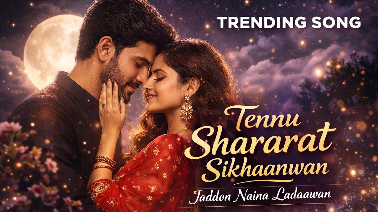 Tennu Shararat Sikhaanwan ❤️ | Romantic Love Song | Trending Song 2026 #shararat #newsong #trending 