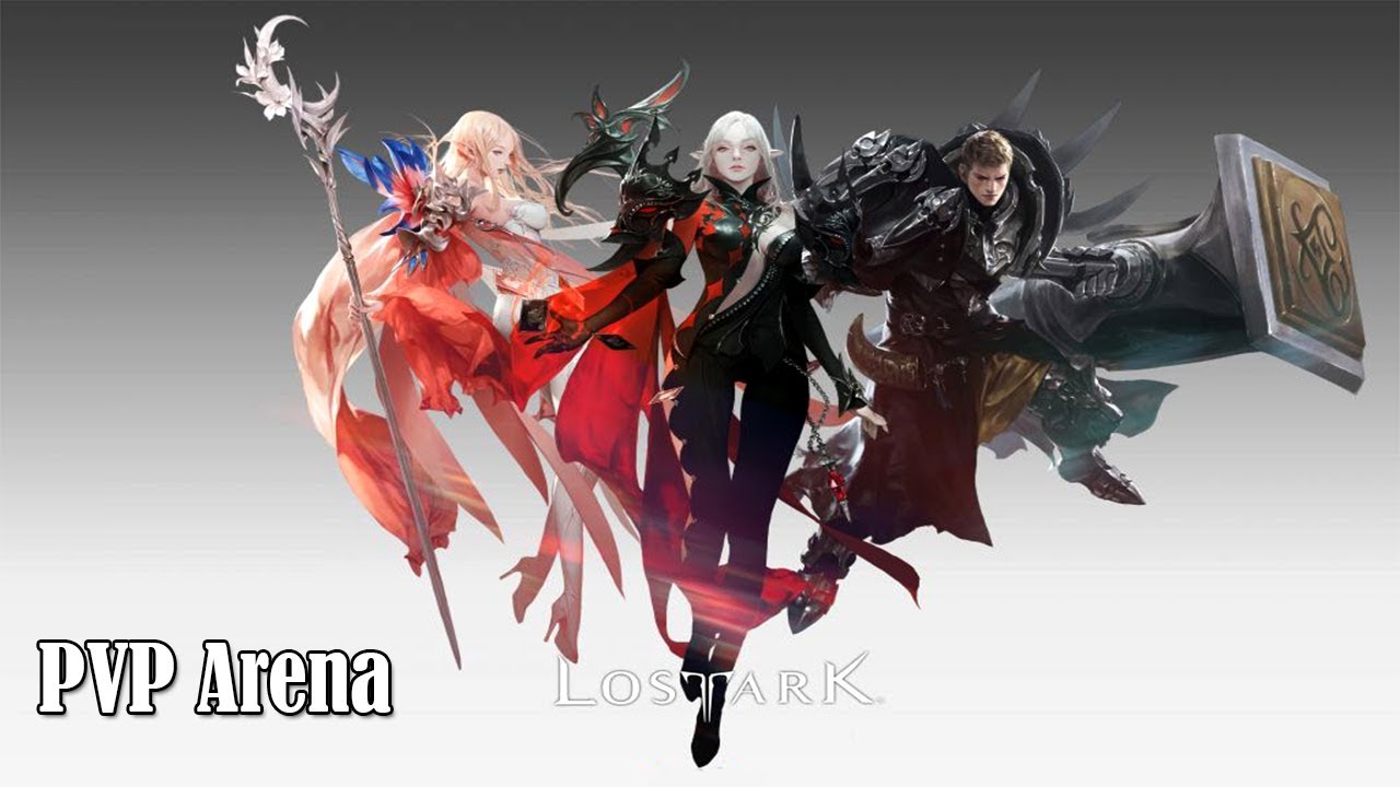 LOST ARK Online - CBT2 3vs3 PVP Arena 1vs1 Relay Infighter and Warlord Gameplay