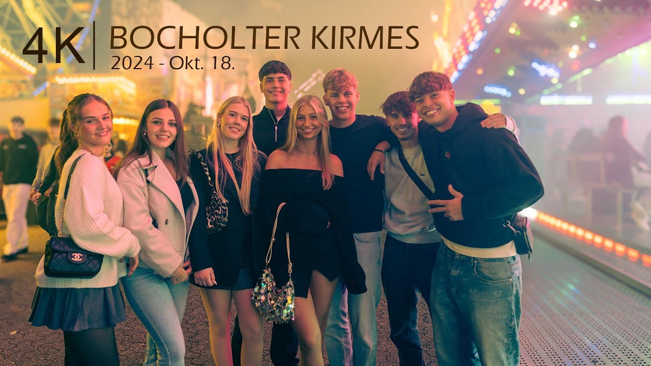 🎠 Bocholter Kirmes 2024 Rundgang - 4K - KANNDU version