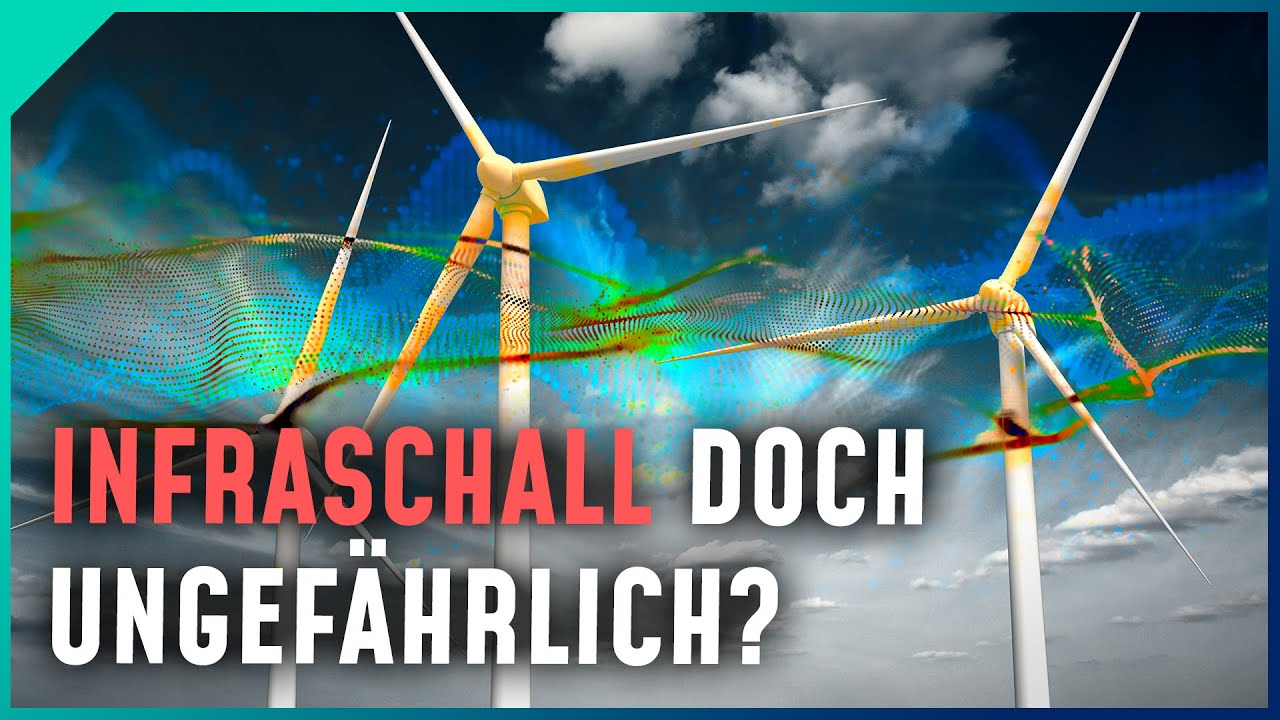 Infraschall von Windkraftr&auml;dern um Faktor 1000 falsch berechnet! Neue Studie