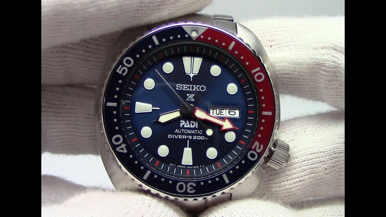 Seiko PADI Diver and Turtle Quick Look