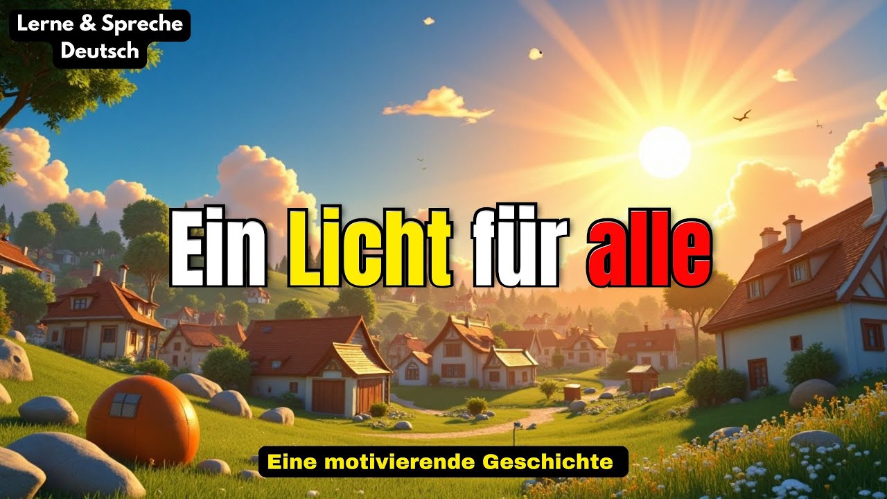 Ein Licht für alle | Lenas Geschichte | Lerne & Spreche Deutsch | German Online