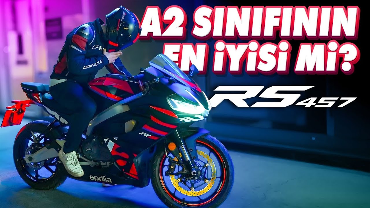 Aprilia RS 457 ile İlk Sürüş! | Gerçek Sürüş Deneyimi  | 0-100km/h ?