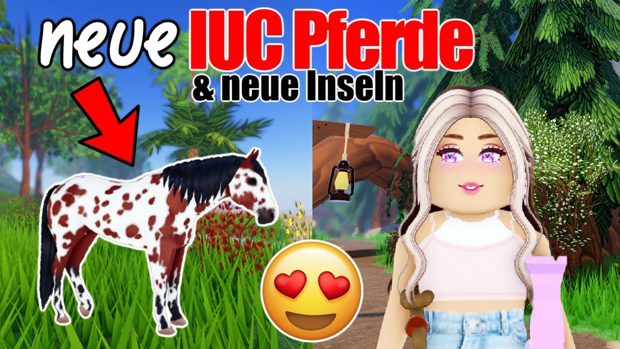 🅽🅴🆄🅴 ISLAND UNIQUE PFERDE 🐴 & MAP UPDATE 🌎 Wild Horse Islands 🌴 Roblox