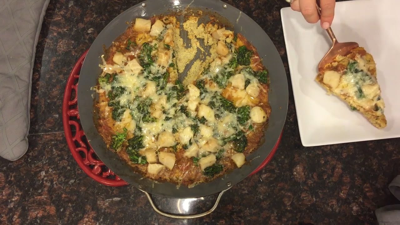 Grain Free Pizza Crust Using Coconut Flour