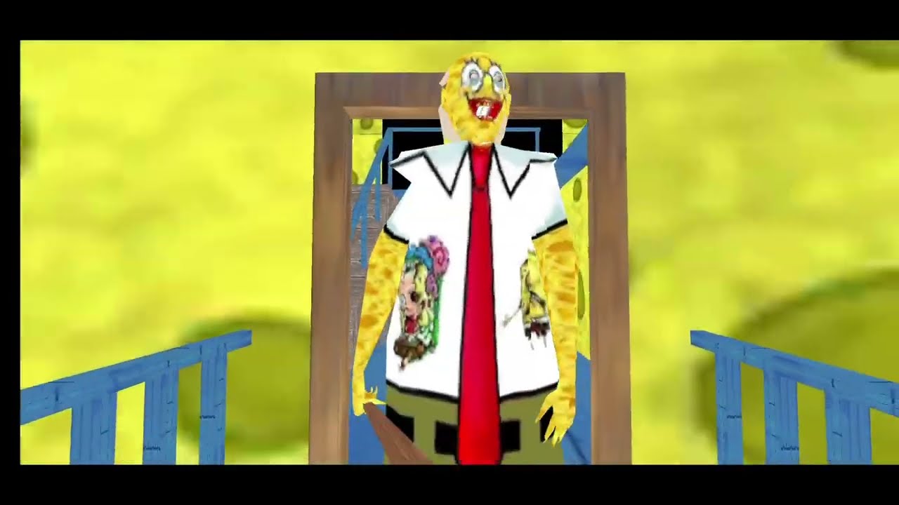 HORROR SPONGE GRANNY V1.8 | DOOR ESCAPE #granny #gameplay #gaming 