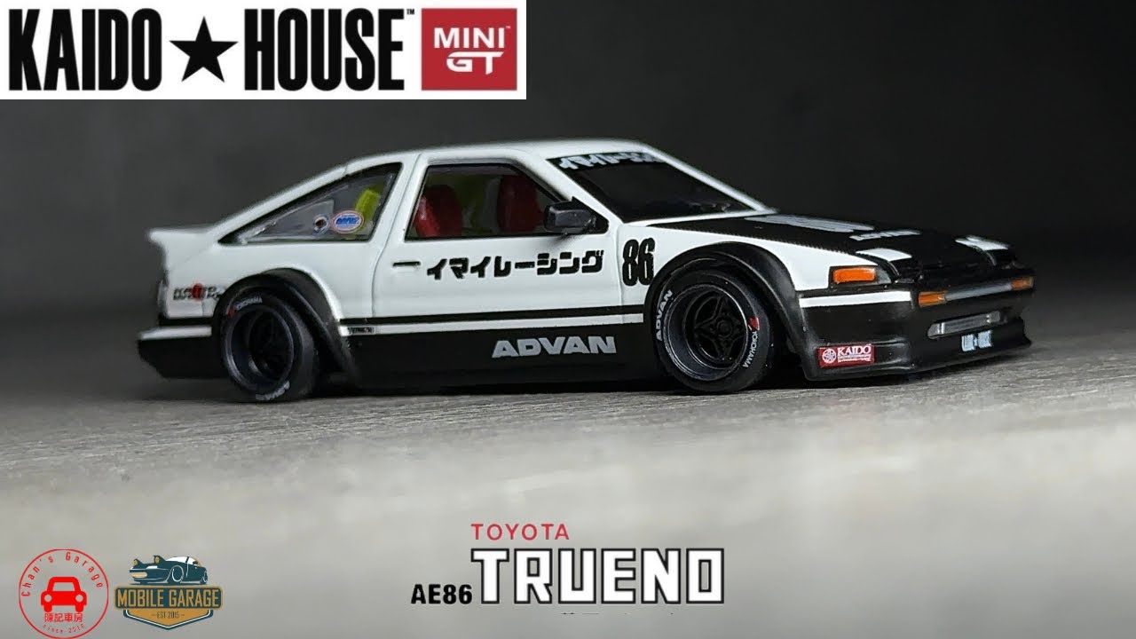 KAIDO HOUSE X MINI GT 1:64 Diecast Model Car - Toyota AE86 Sprinter Trueno Kaido Street V1